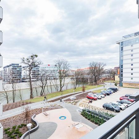 Odra View Apartments III Wroclaw Luaran gambar