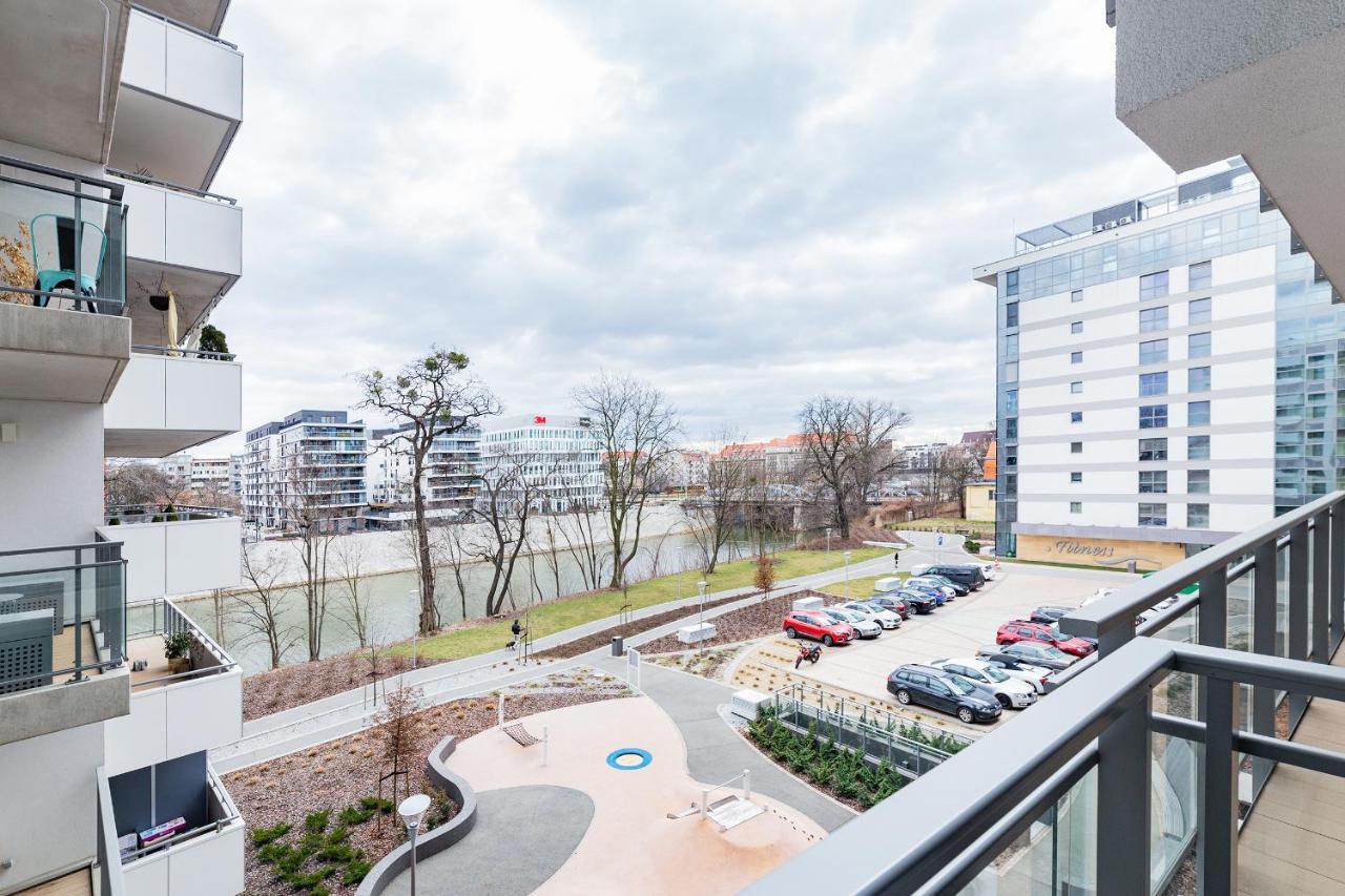 Odra View Apartments III Wroclaw Luaran gambar